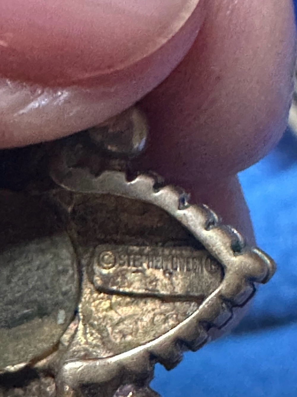Stephen Dweck Bronze Earring - Picture 4 of 4